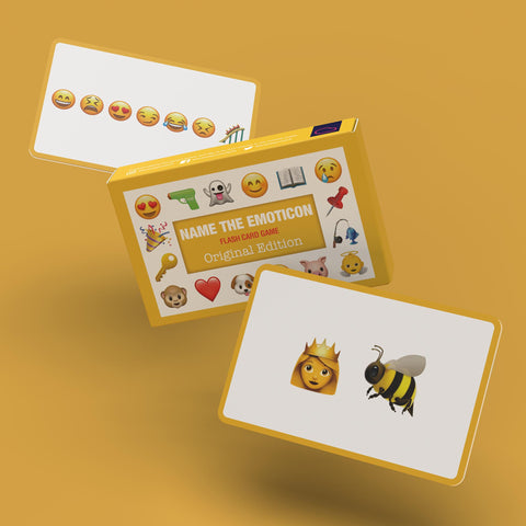 Name the Emoticon Flash Card Games
