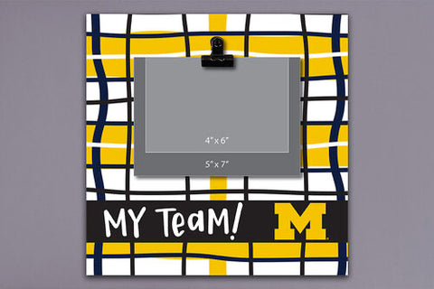 University of Michigan Clip Picture Frame