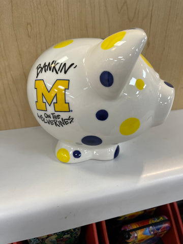 University of Michigan Piggy Bank
