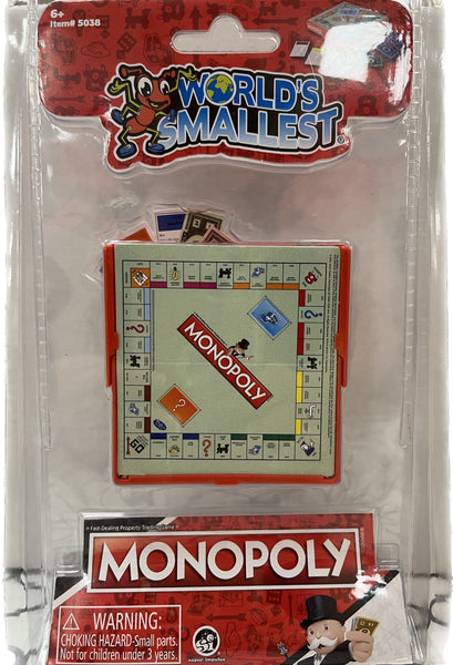World's Smallest Games and Toys