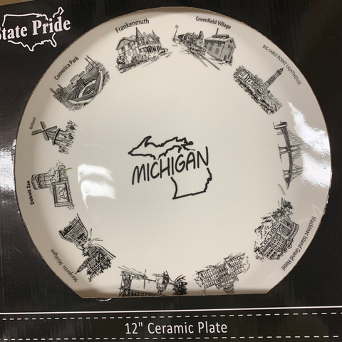 Ceramic Michigan State Pride