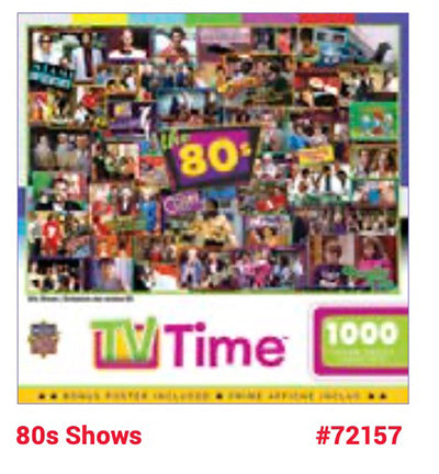 1000-piece TV Time Puzzles