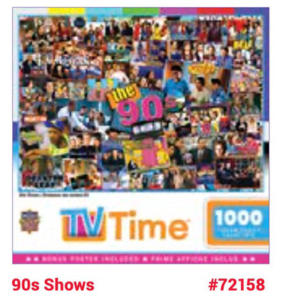 1000-piece TV Time Puzzles