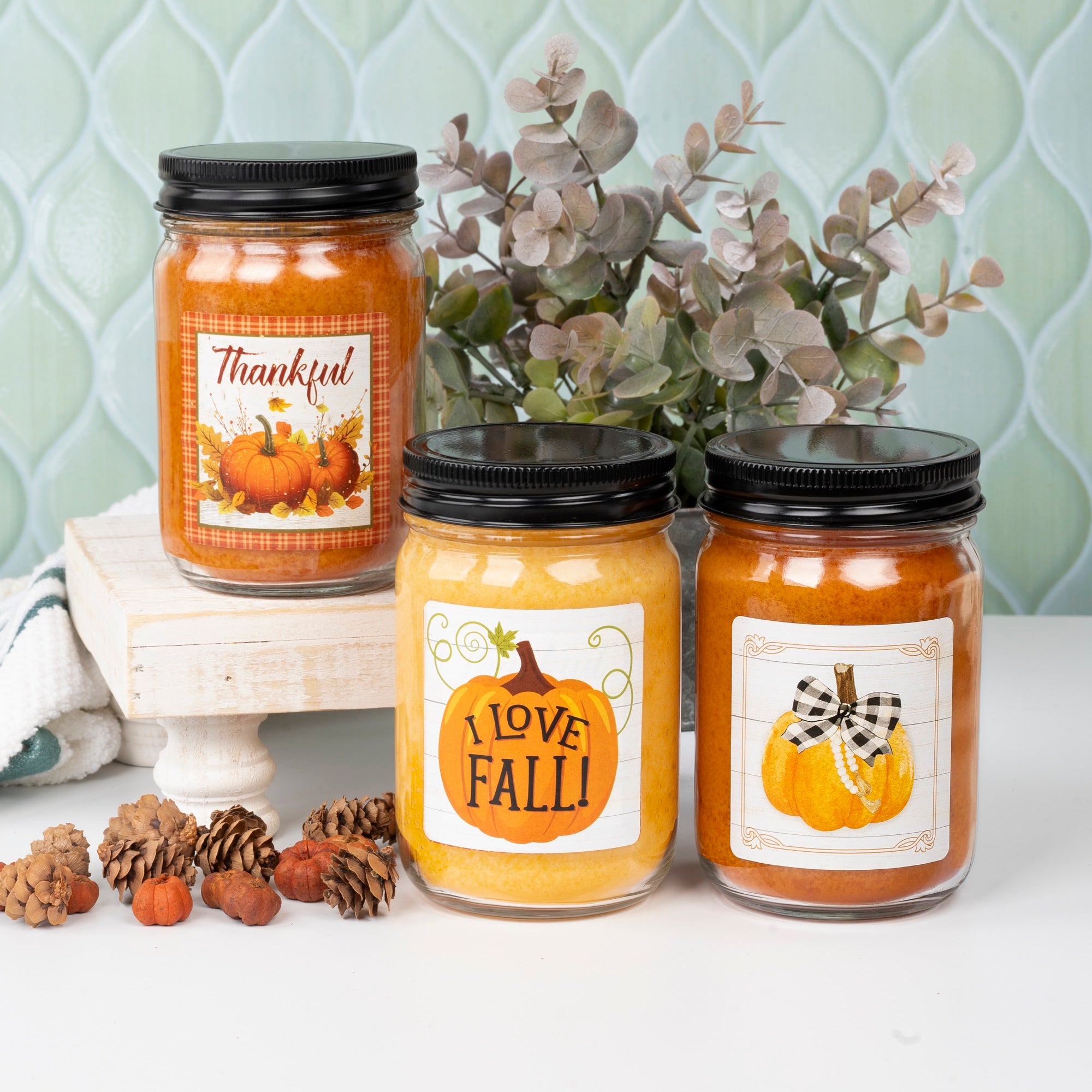 Fall Jar Candles