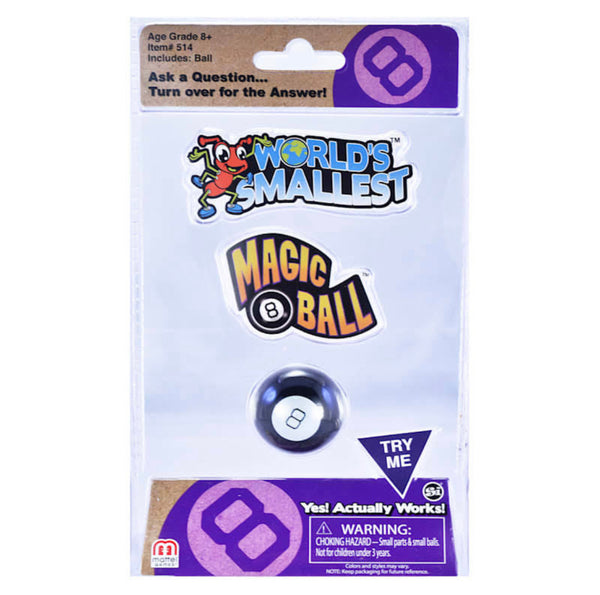 World's Smallest Magic 8 Ball