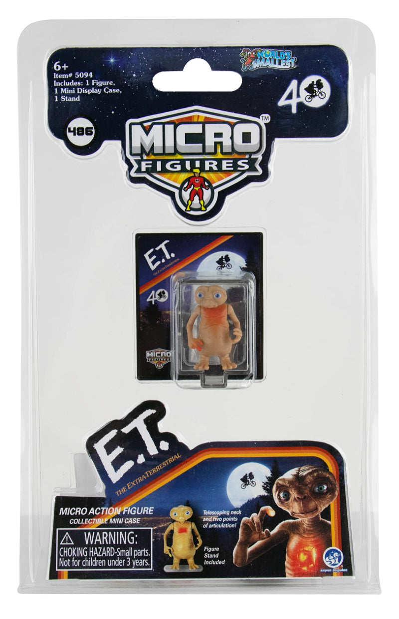 Worlds Smallest E.T. - The Extra Terrestrial Micro Figure