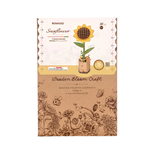 Wooden Bloom Craft- Sunflower