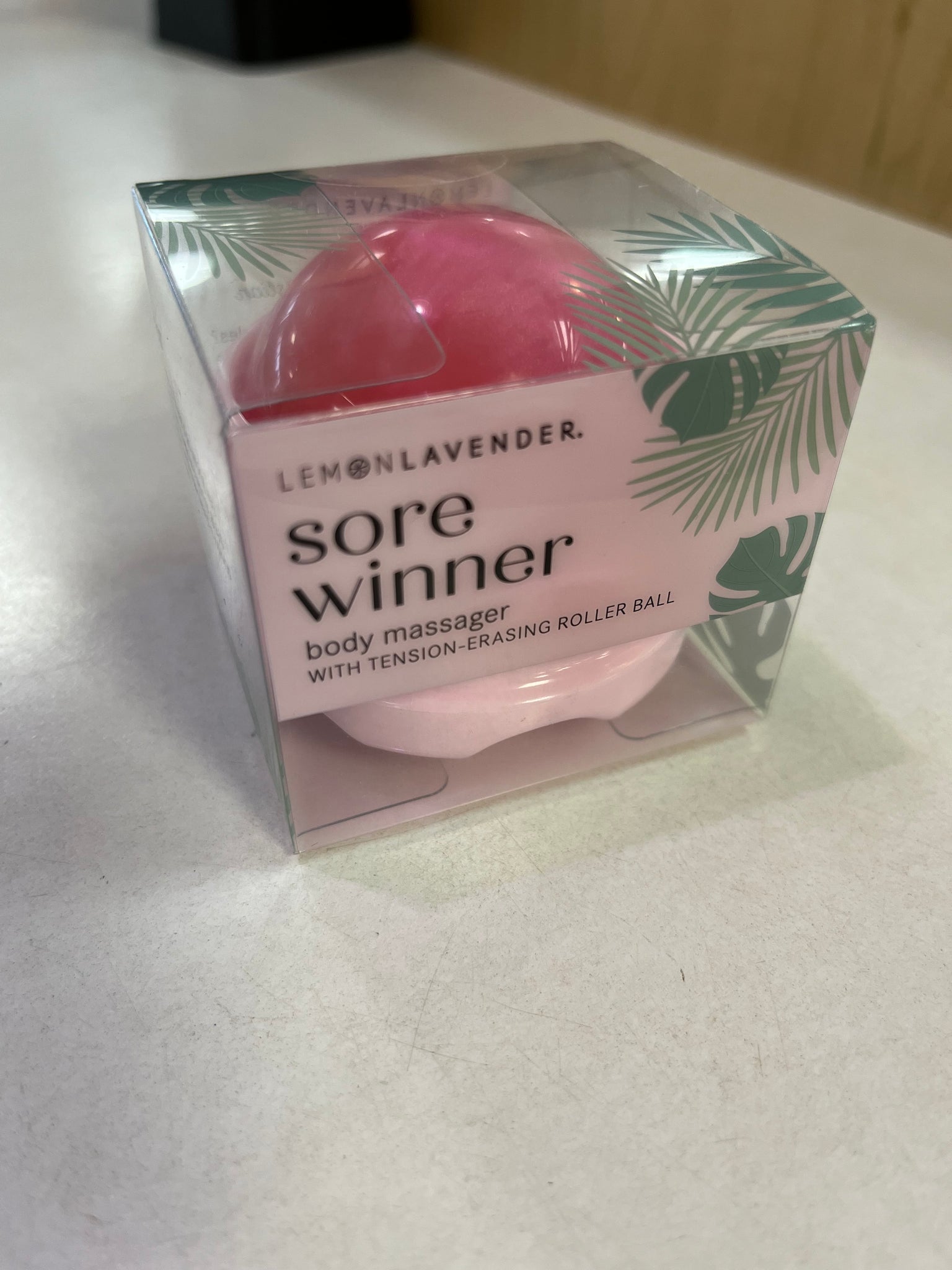 Sore Winner Body Massager w/ Tension- Erasing Roller Ball