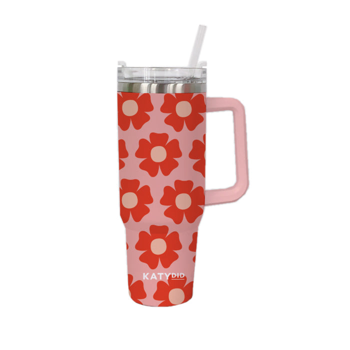 40 oz. Flower Power Katydid Tumbler