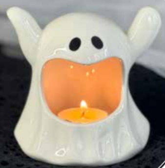 Ceramic Ghost Tea Light Holder