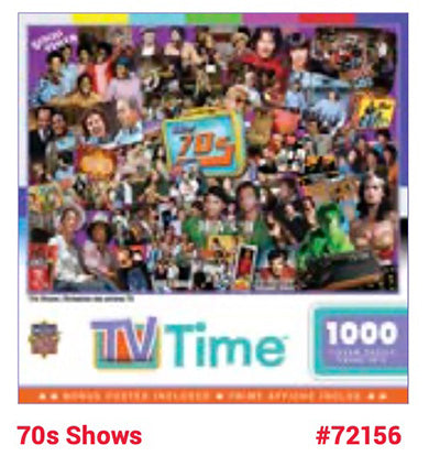 1000-piece TV Time Puzzles